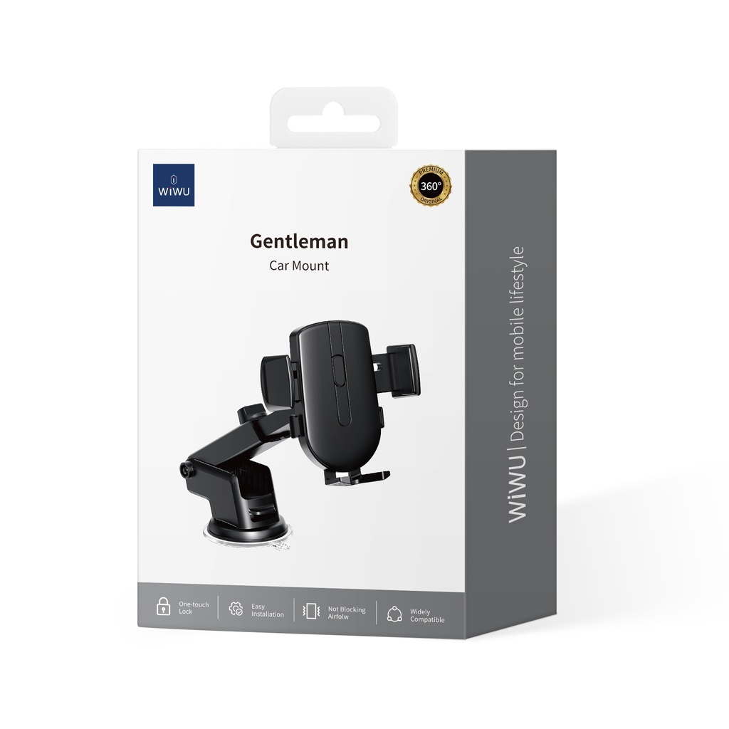 Gentleman Series Car Holder Black