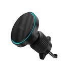 [WI-CH325 6977703656619] Warriors Magnetic Car Charger Mount Black