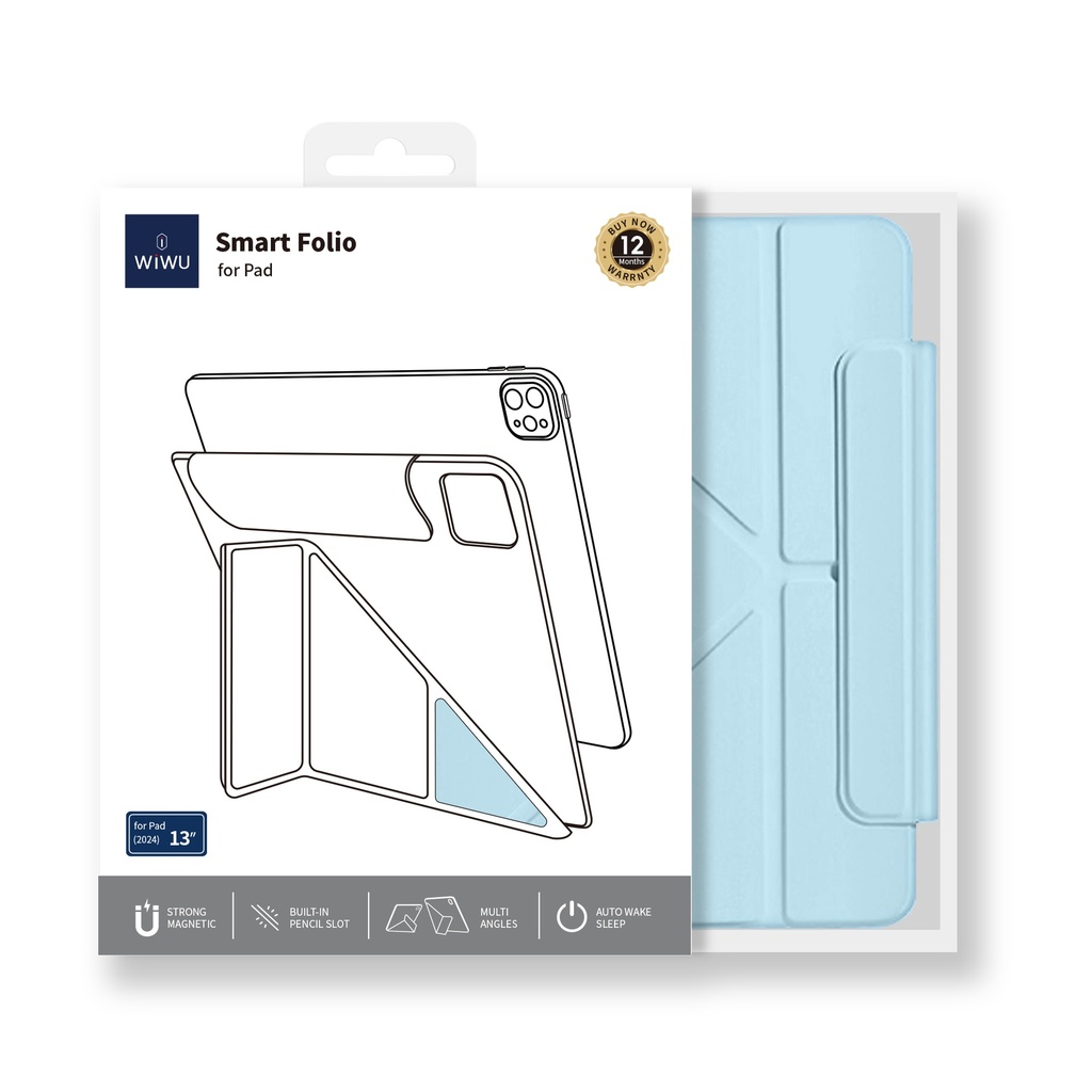 iPad Pro 11 Smart Folio Case Blue