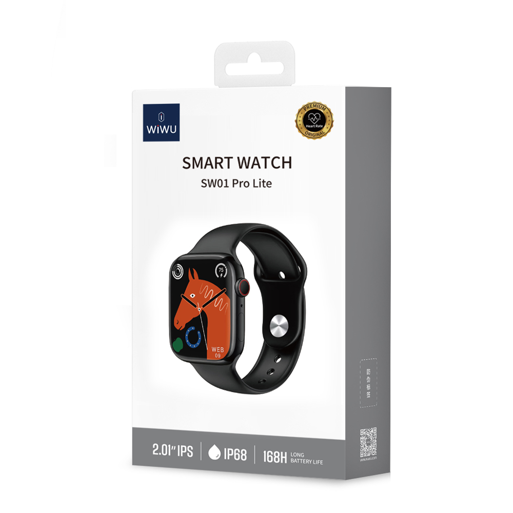 Smart Watch SW01 Pro Lite Black
