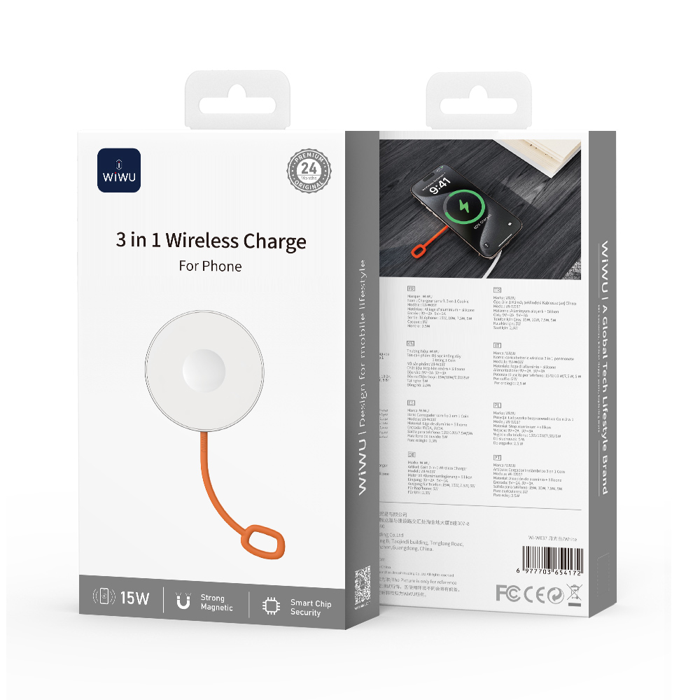 3-in-1 wireless charger