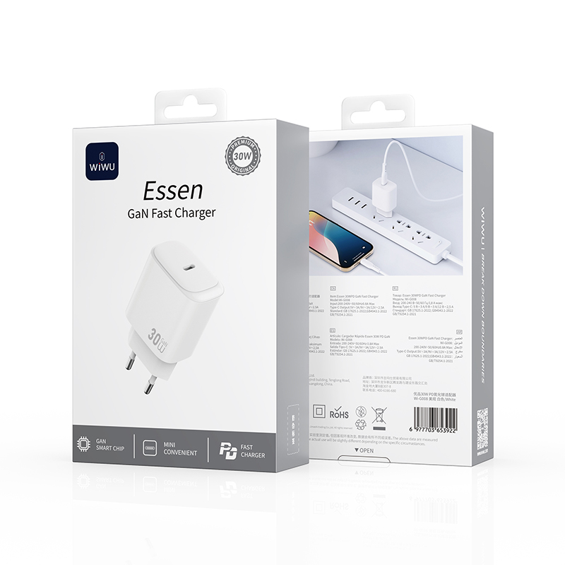 Essen USB-C 30W GaN Fast Charger – EU Plug