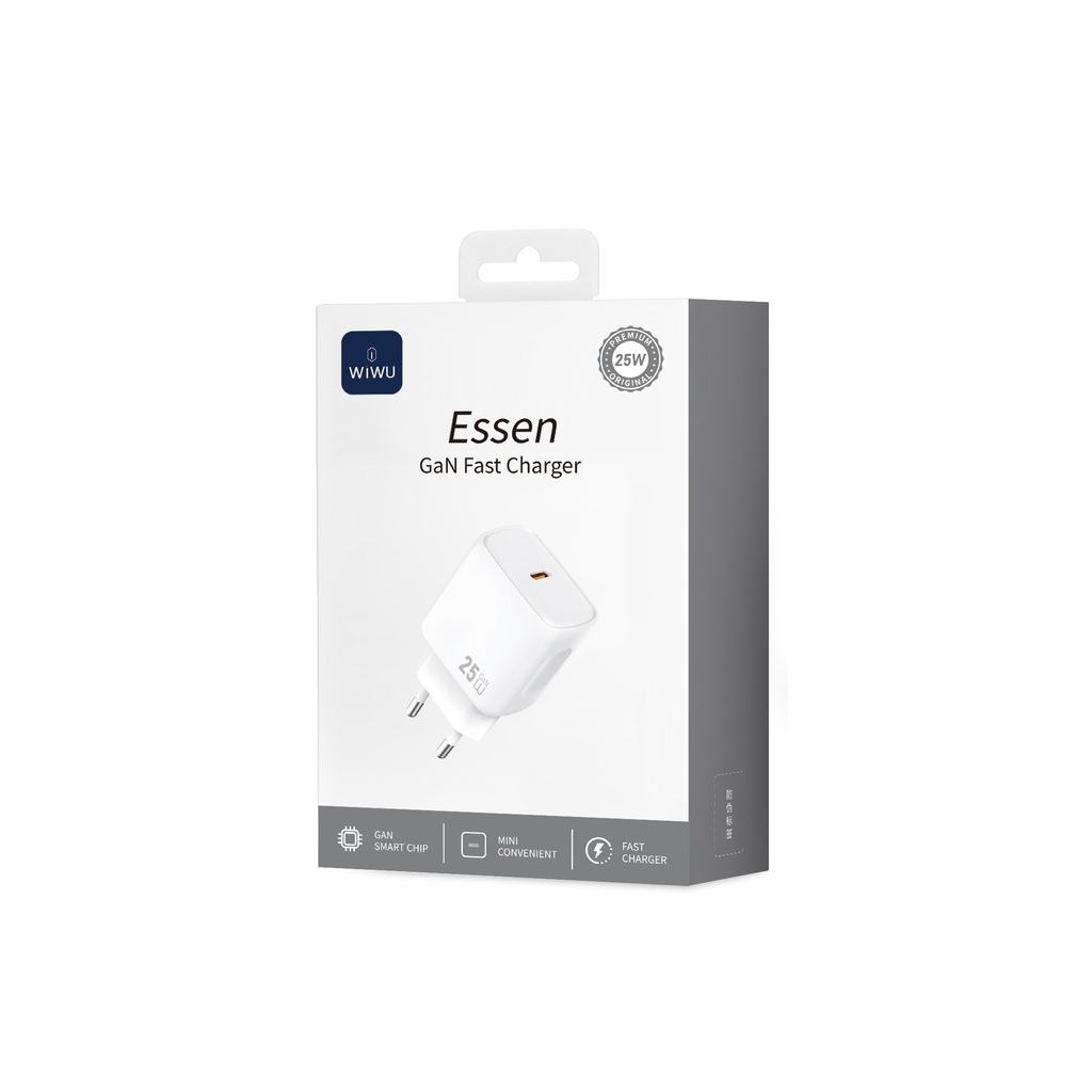 Essen USB-C 25W GaN Fast Charger – EU Plug