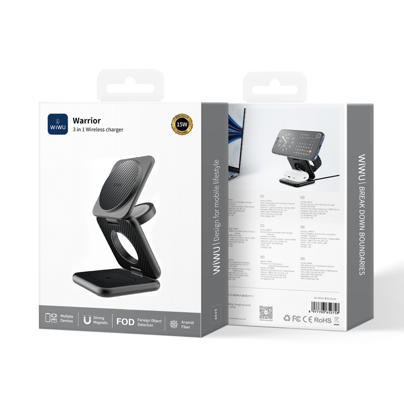 Kevlar 3-in-1 Wireless Charger