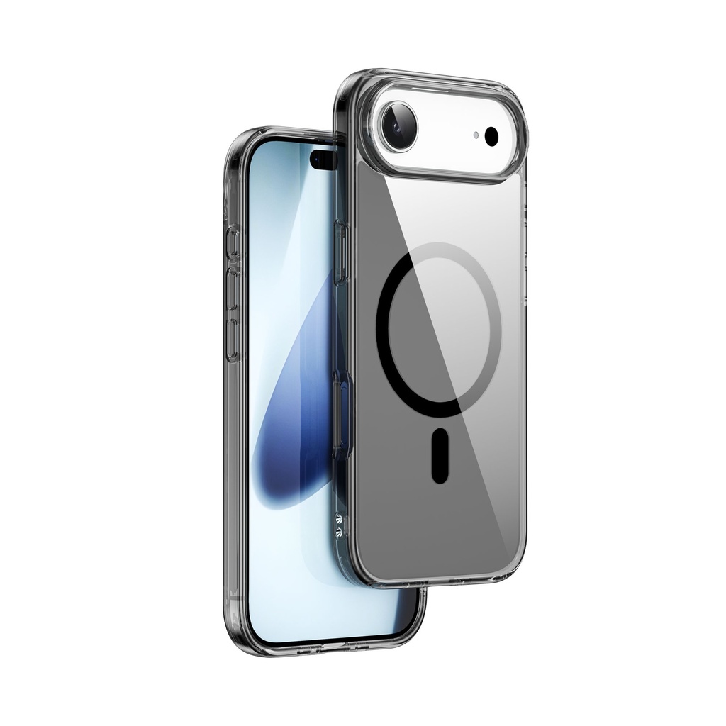 iShield Pro Case for iPhone 17 Air Transparent Black