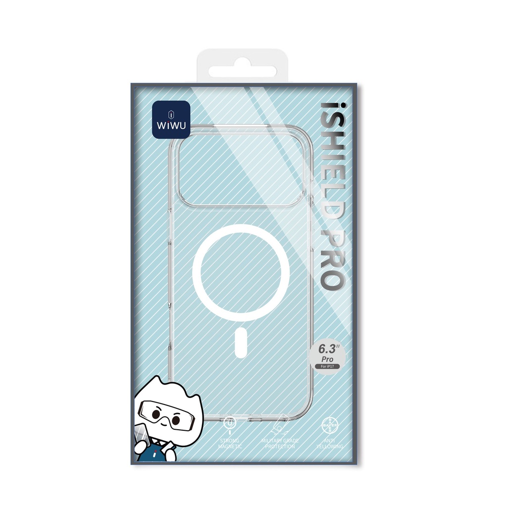 iShield Pro Case for iPhone 17 Pro Transparent