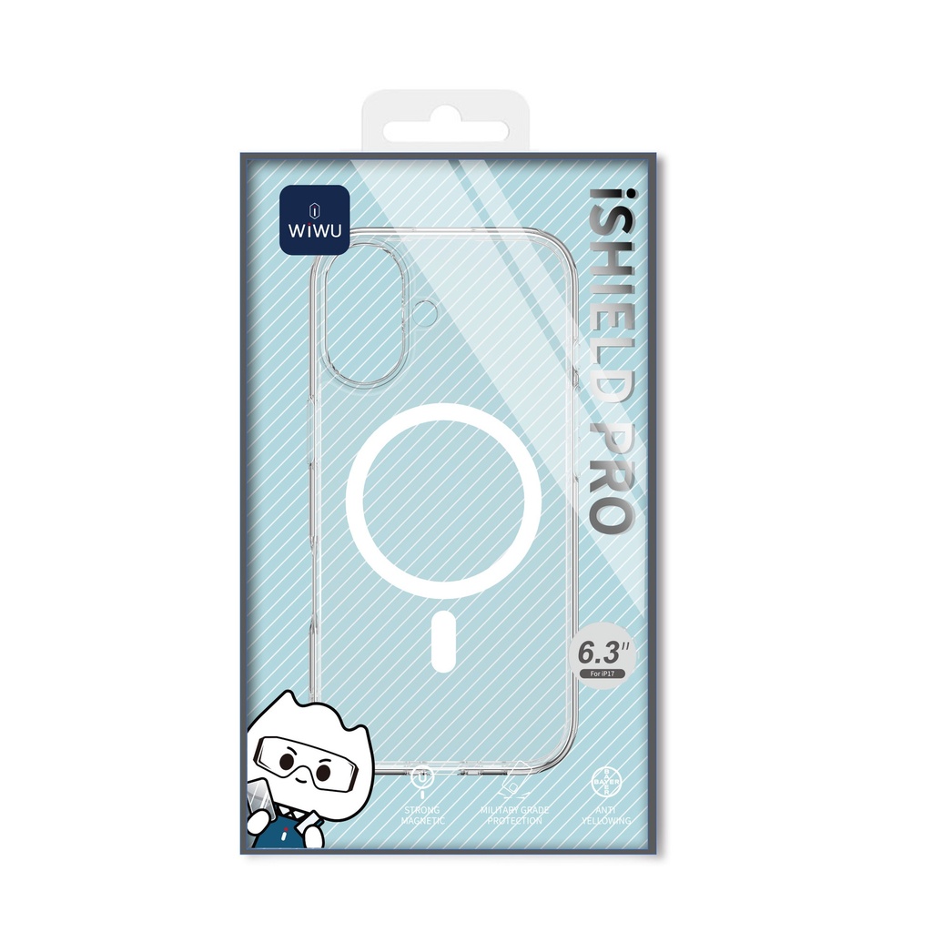 iShield Pro Case for iPhone 17 Transparent