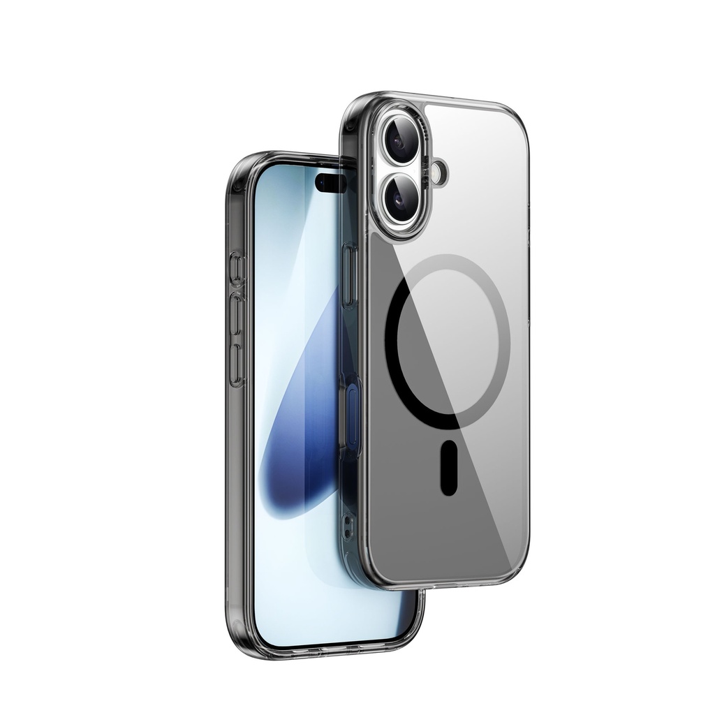 [MCC101-IP17-2 6977703657746] iShield Pro Case for iPhone 17 Transparent Black