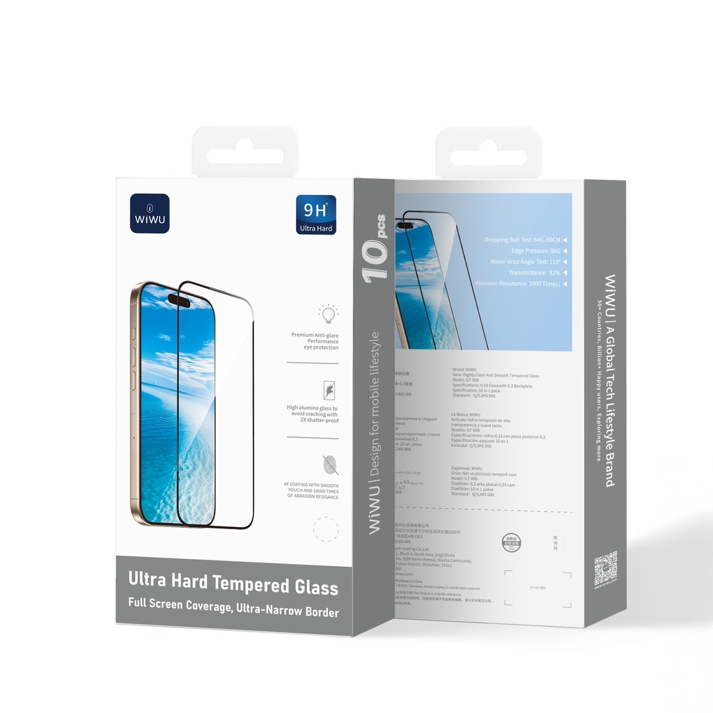 Tempered Glass for iPhone 17 Pro Max (10PCS/pack)