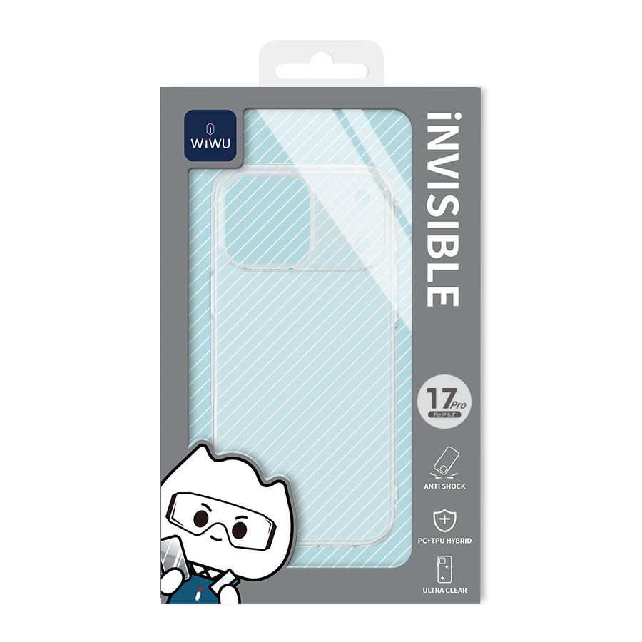 Invisible case for iPhone 17 Pro Max