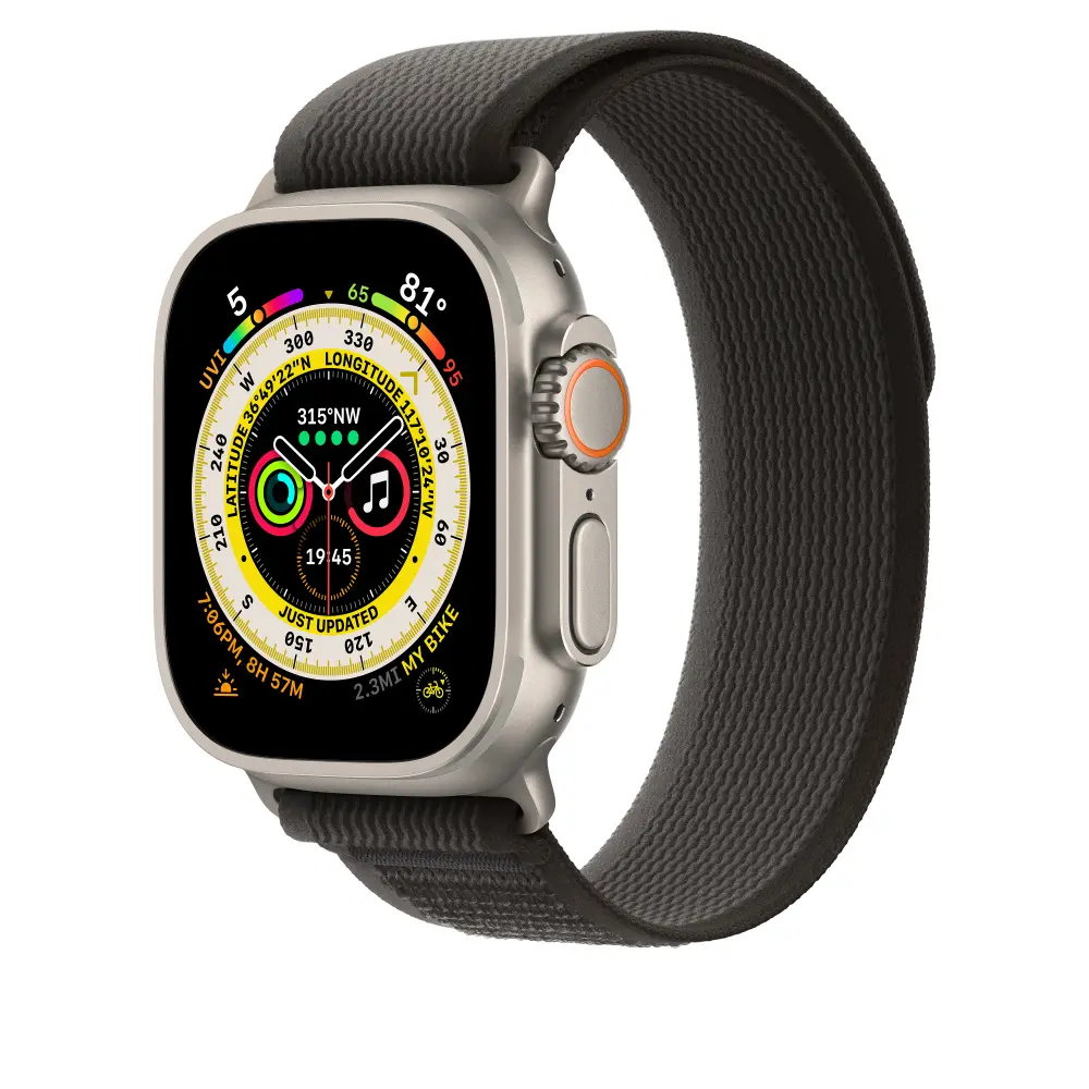 38/40/41mm Correa Negra Velcro iWatch