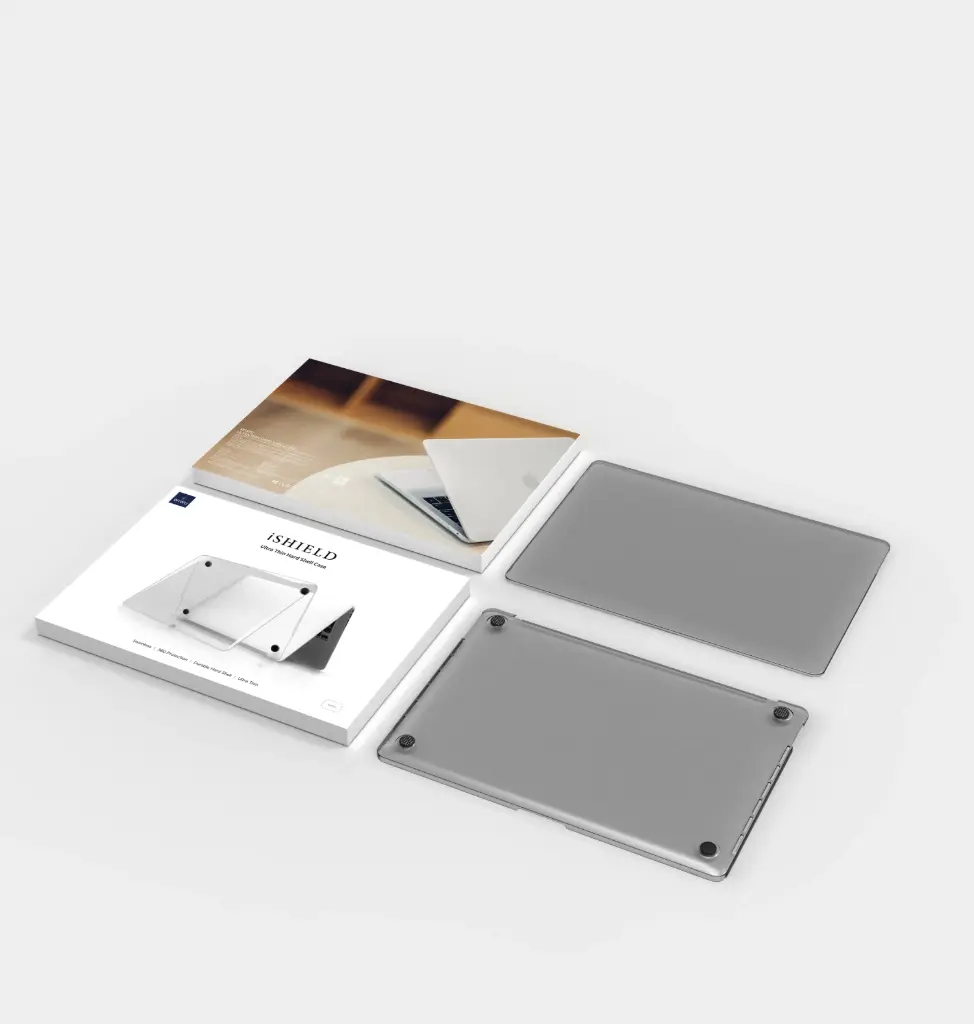 [ISHIELD-AIR13.6-1 6936686407571] A2681/A3113+M4 Carcasa Ultrafina Macbook Air 13.6" iShield Negro