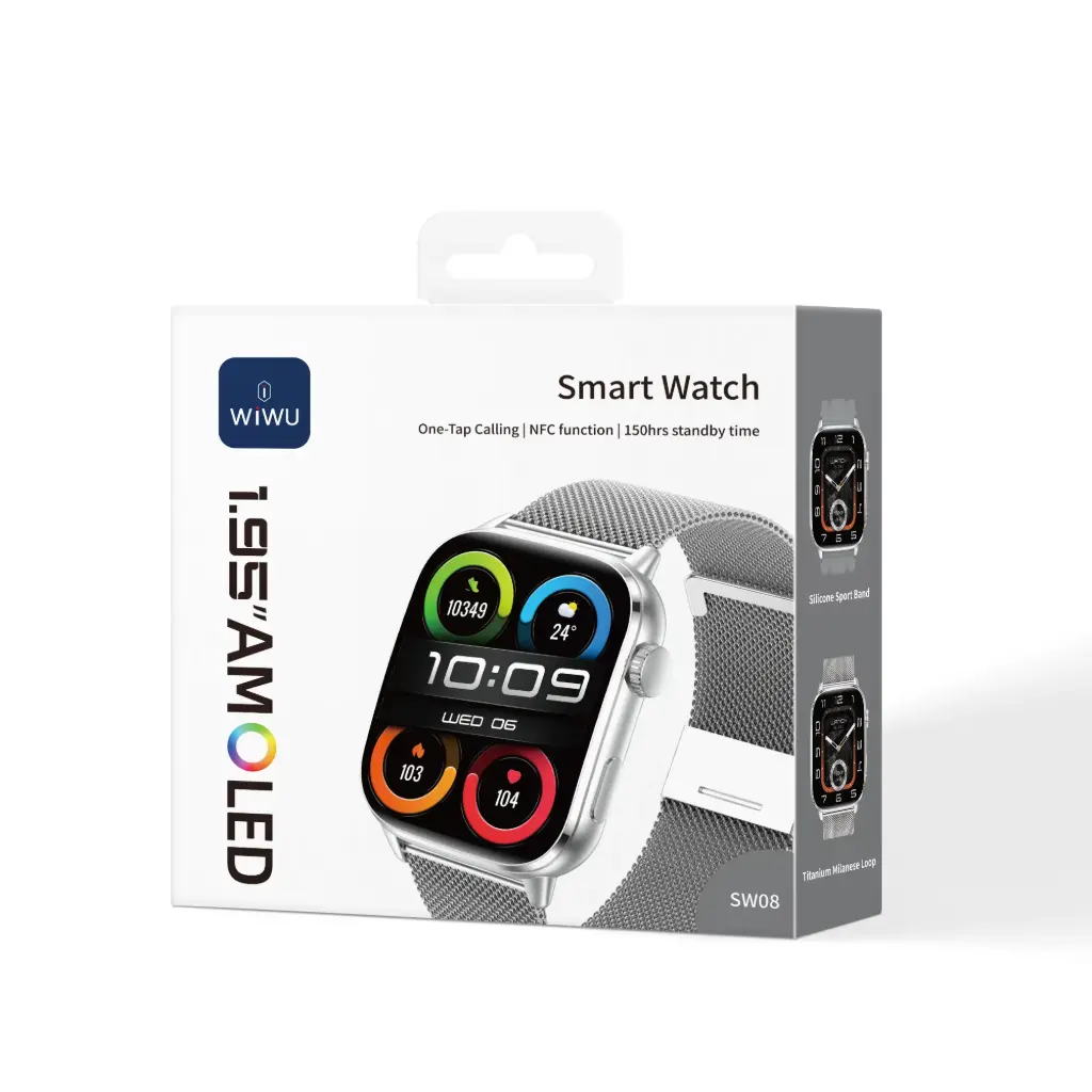 Smartwatch SW08 Plata