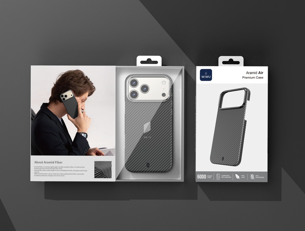 ARAMID AIR Case for iPhone 17 Black