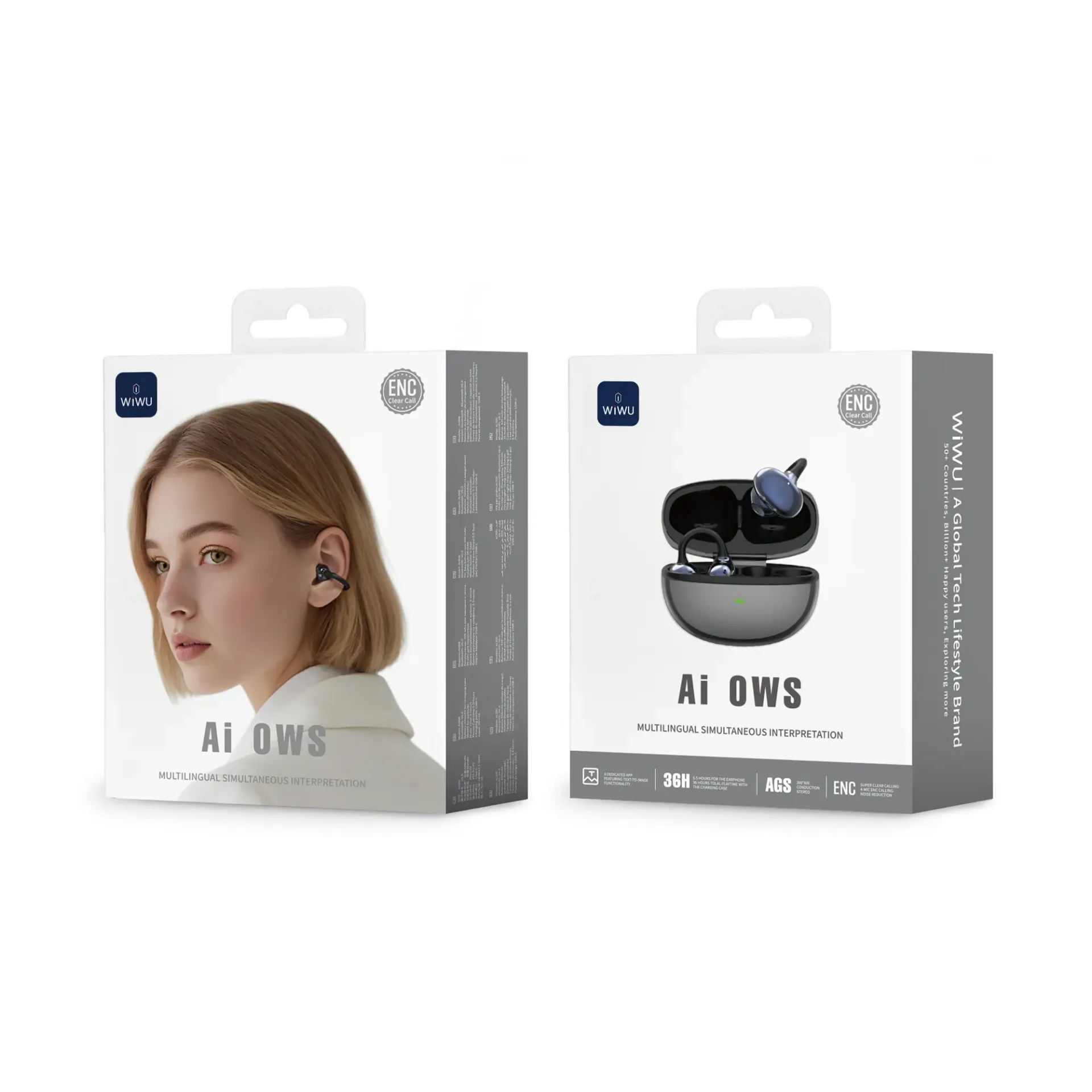 Auriculares OWS Ai306 Gris