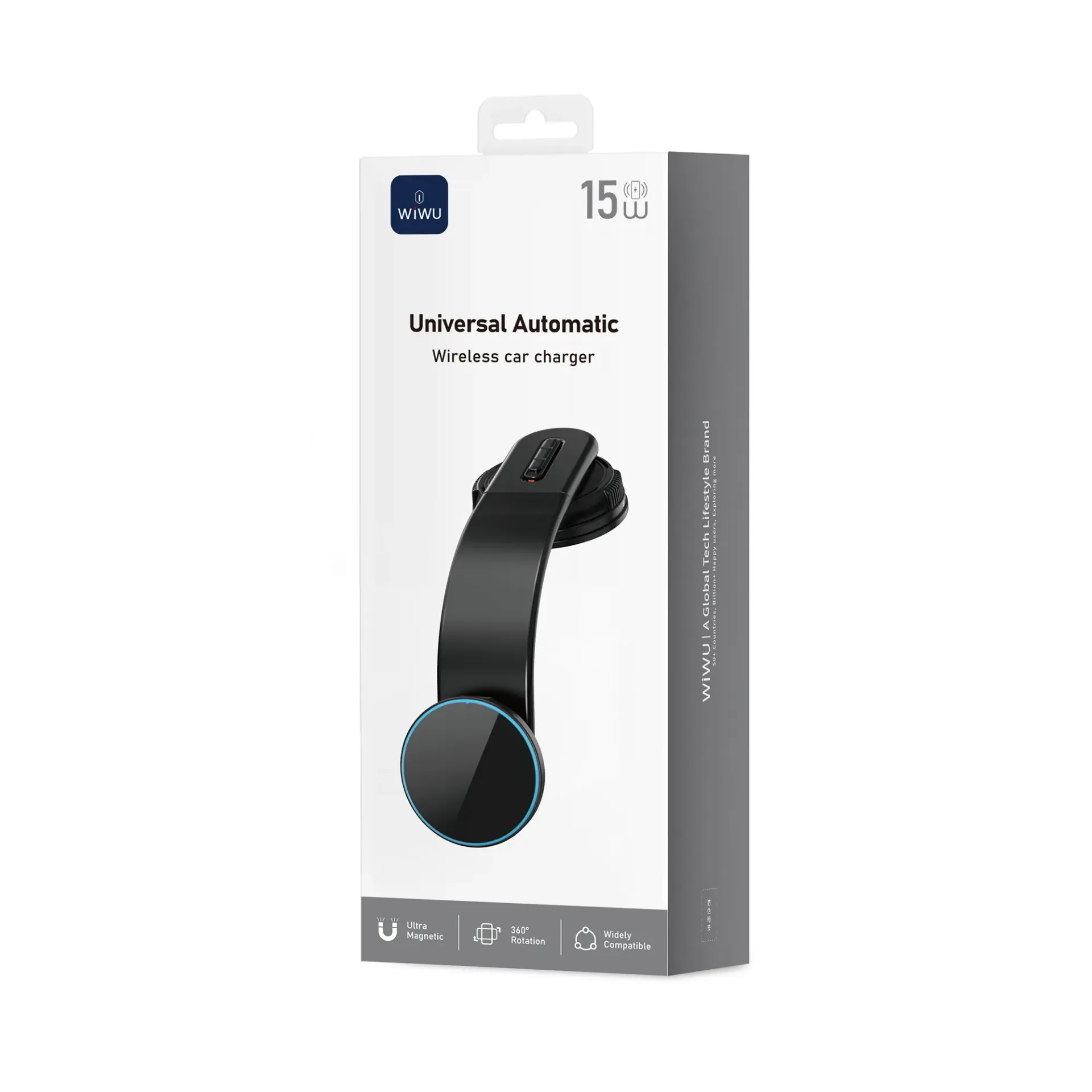 Cargador Inalámbrico Coche 15W