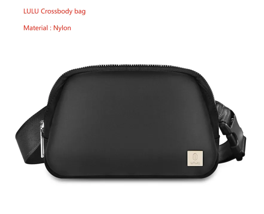 BANDOLERA LULU NYLON NEGRO 